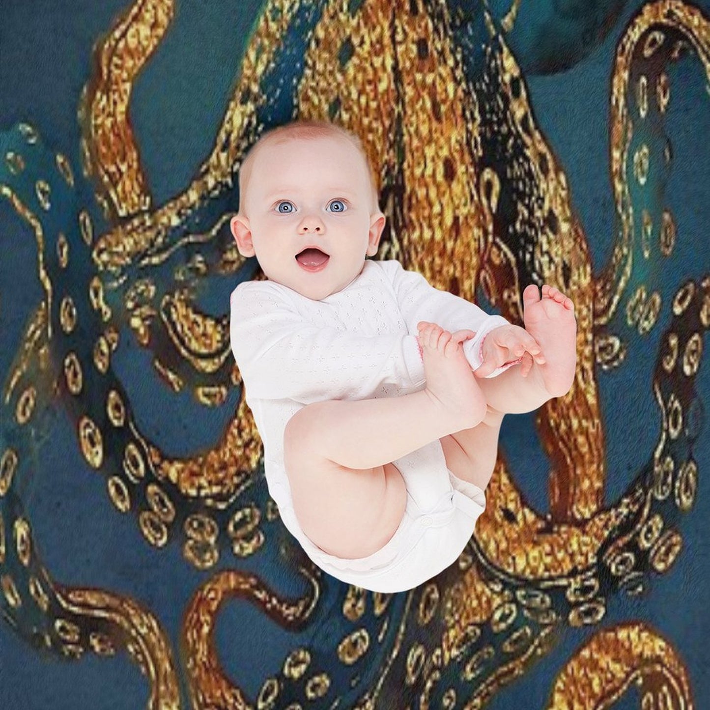 Underwater Dream IV Throw Blanket