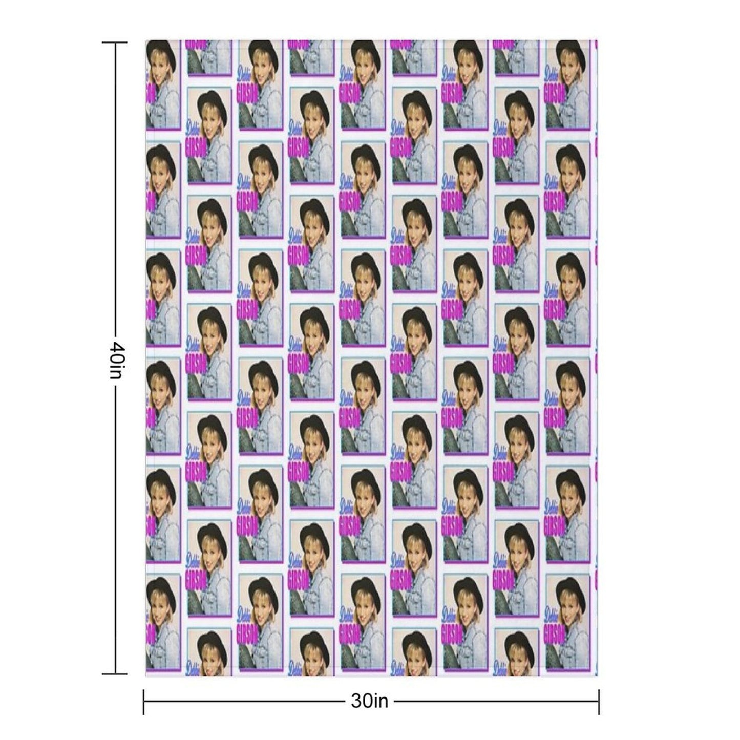 Debbie Gibson Throw Blanket