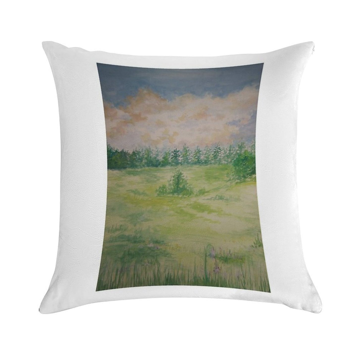 Meadow Soft Durable Construction Throw Pillow