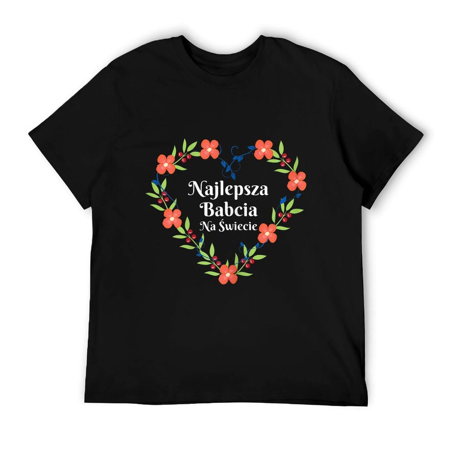 The Best Grandmother in The World Polish Najlepsza Babcia T-Shirt