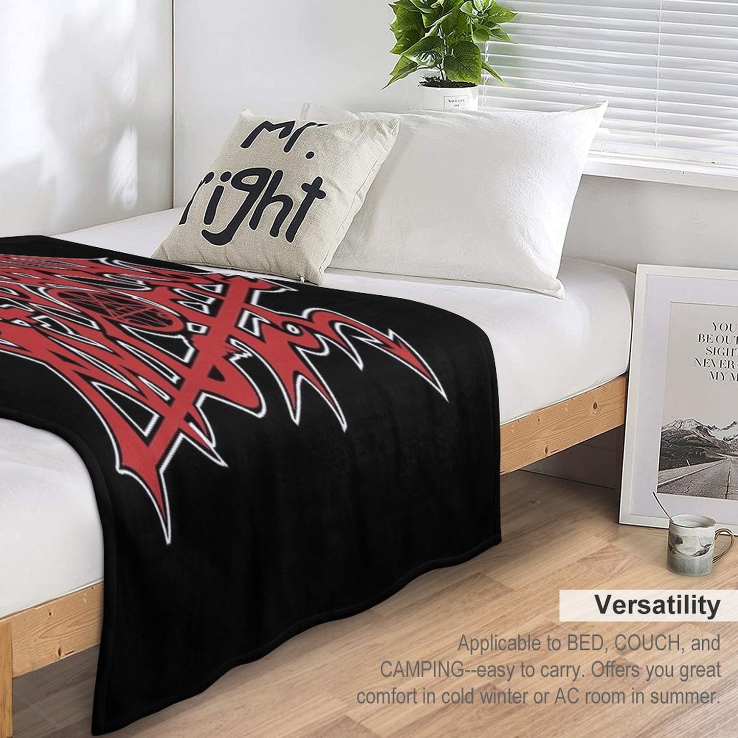 Morbid Throw Blanket
