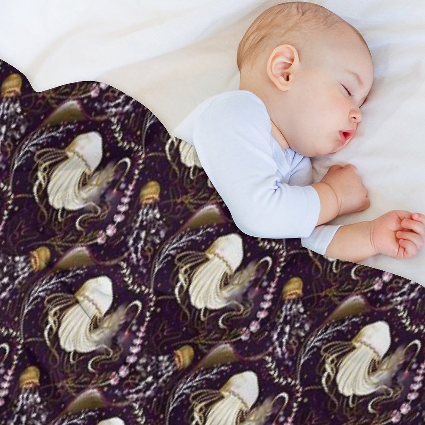 Jellyfish Throw Blanket