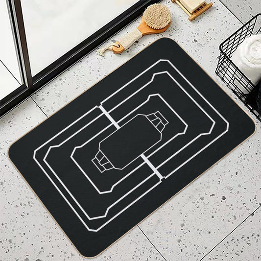 Rainbow 6 Siege Frost Trap Welcome Mat Siege Bath Mat