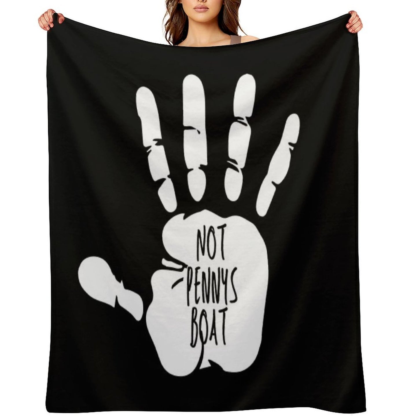 Lost Series Quote by Charly Pace Not Penny's Boat Throw Blanket