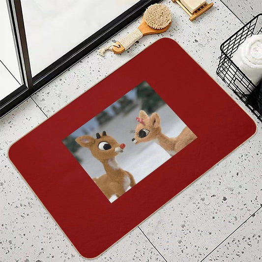 Rudolph And Clarice Bath Mat