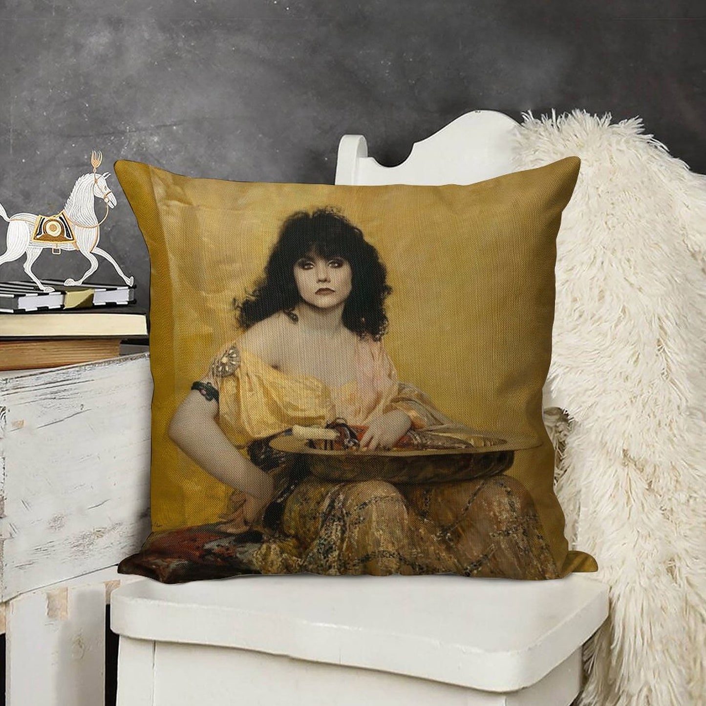 WWDITS Nadja HD Linen Throw Pillow Cover