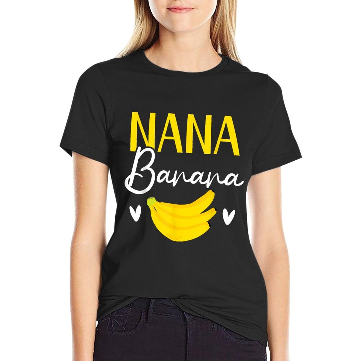 Nana Banana Grandma Grandmother Granny Grandparents Day T-Shirt