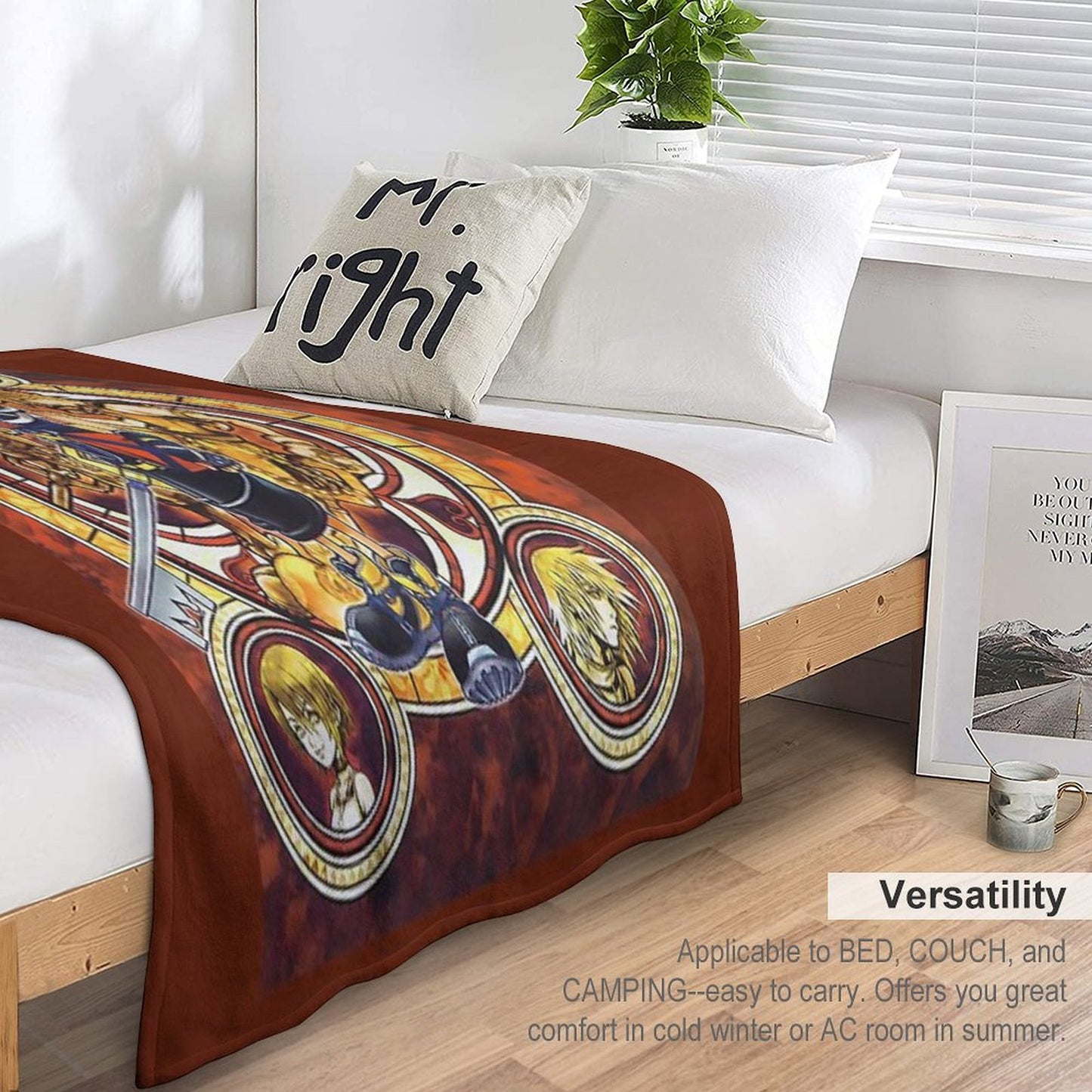 Sora Awakening Throw Blanket