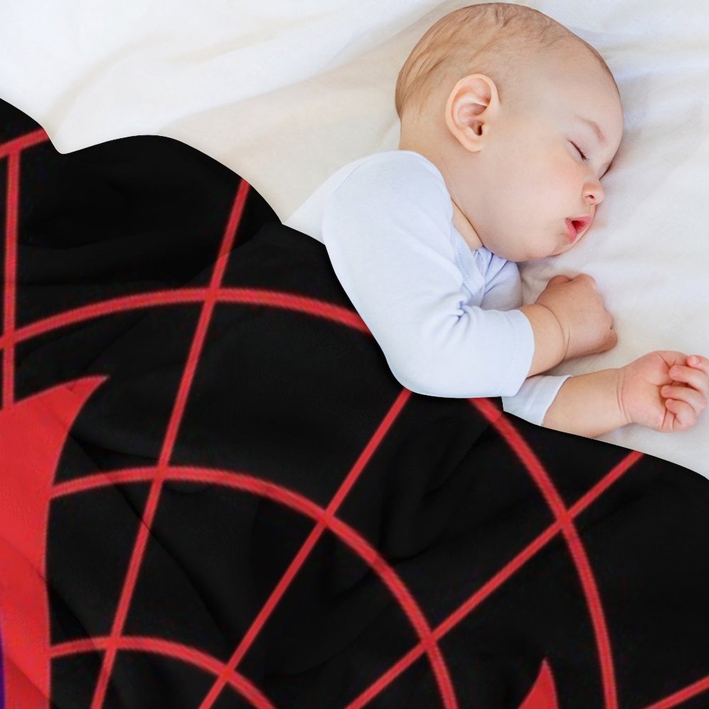 Miles Morales Eyes Throw Blanket