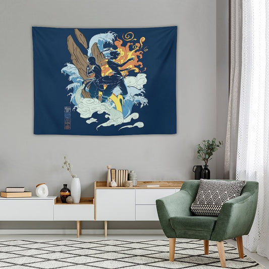 Two Avatars Tapestry