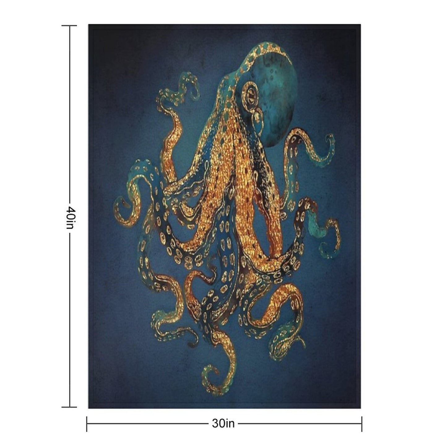 Underwater Dream IV Throw Blanket