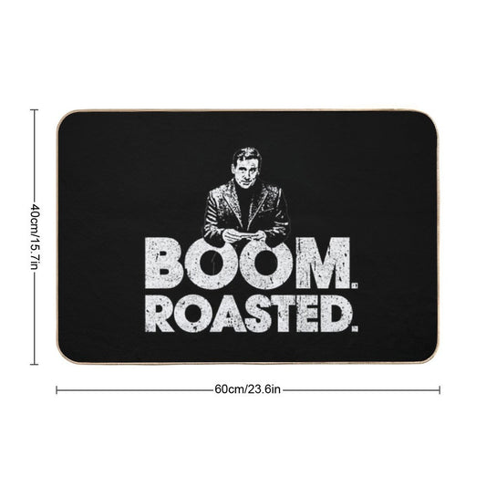 Boom. Roasted. - Michael Scott Easy Maintenance Bath Mat