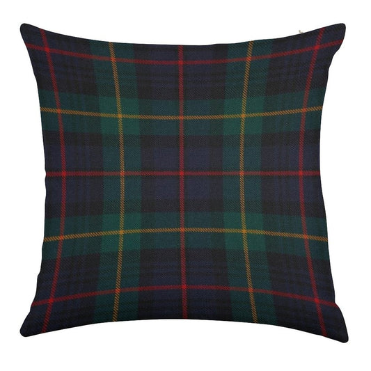 Farquharson Scottish Tartan Linen Throw Pillow Cover