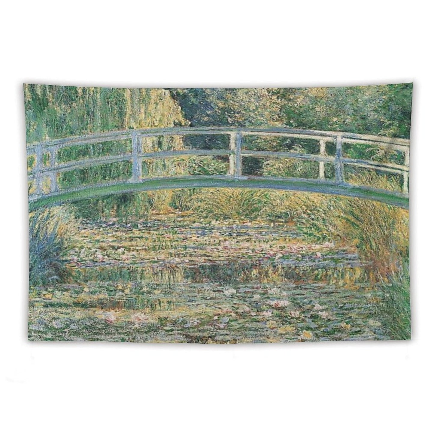 HD. The Water Lily Pond, by Claude Monet. HIGH DEFINITION Tapestry