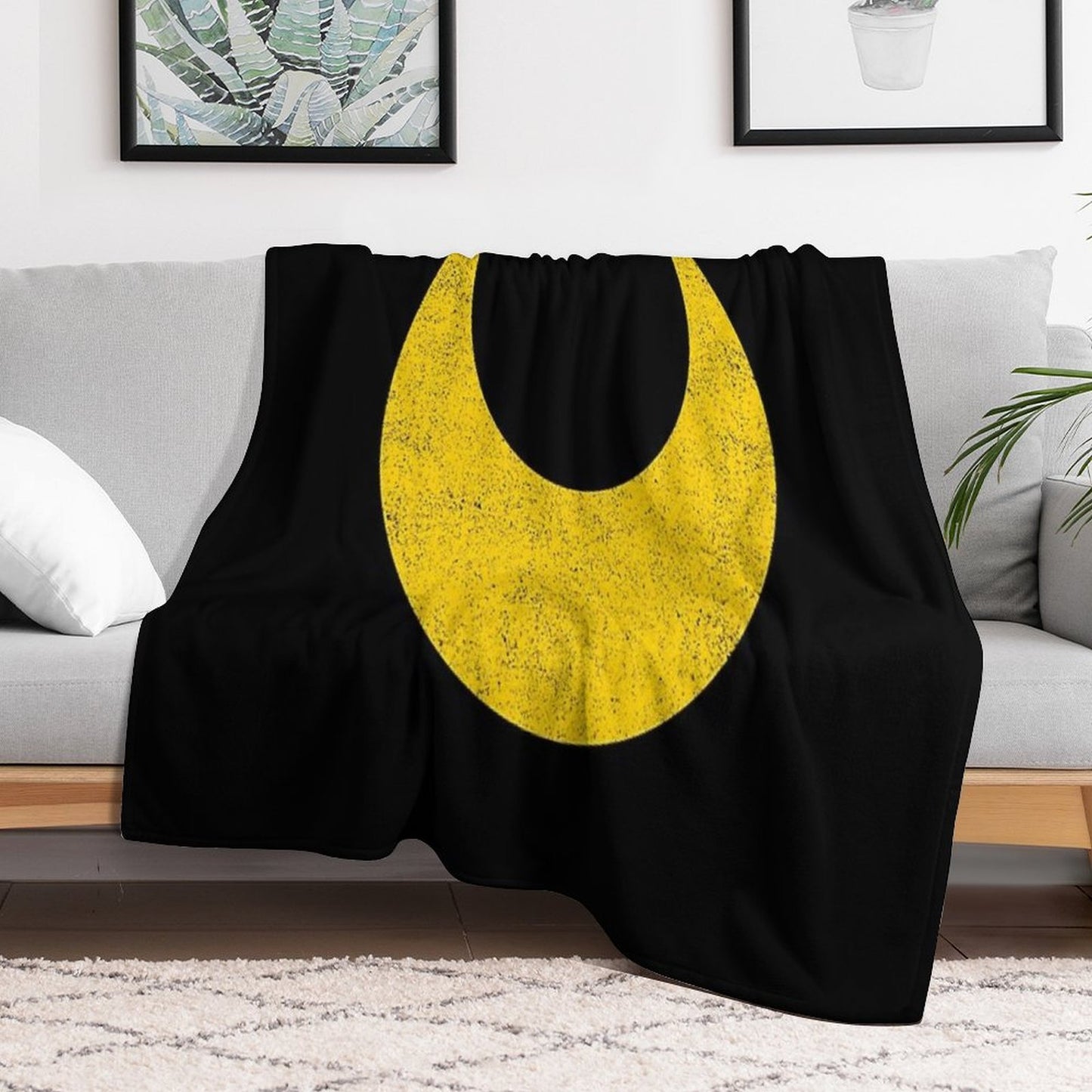 Sailor Moon Symbol Throw Blanket