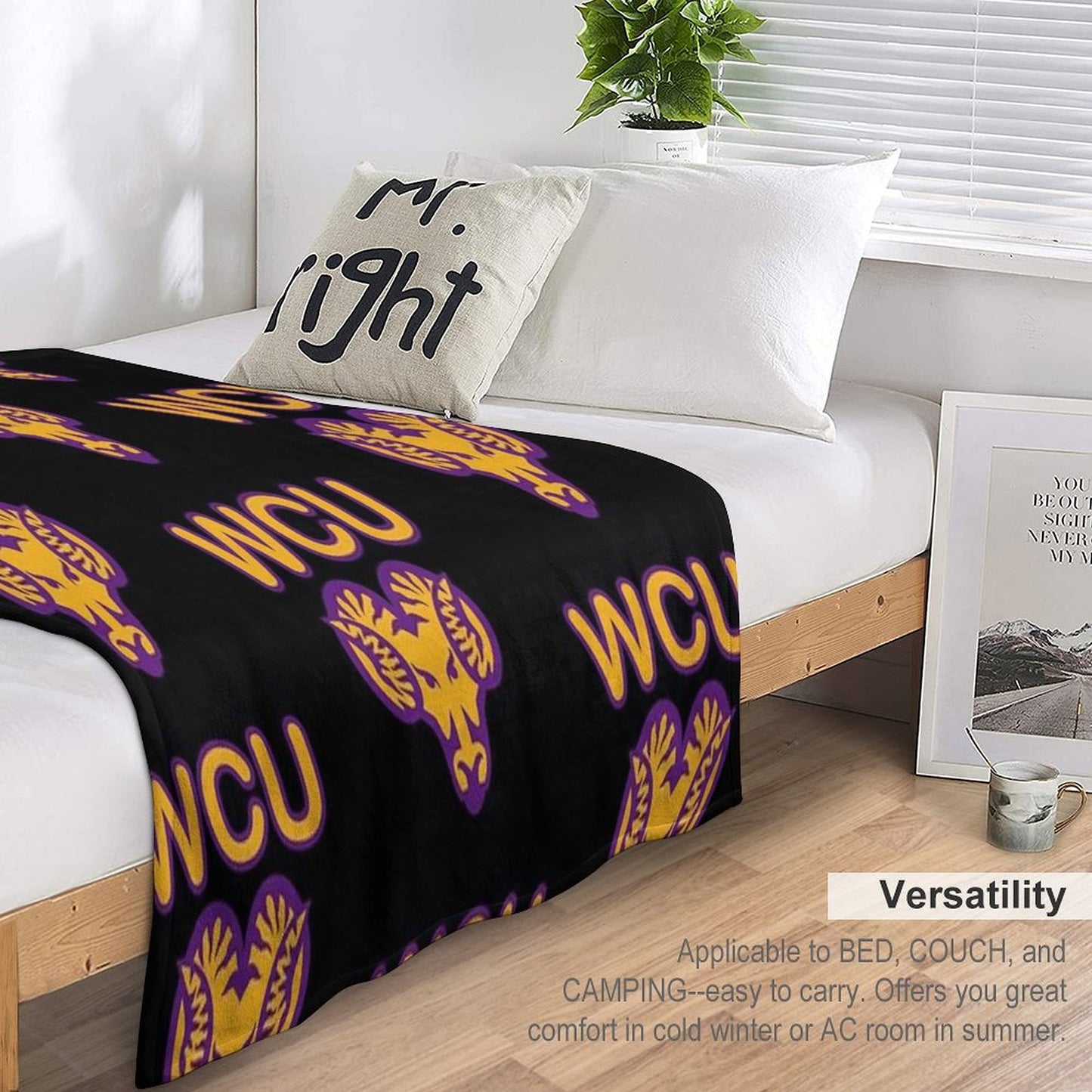 West Chester University Throw Blanket