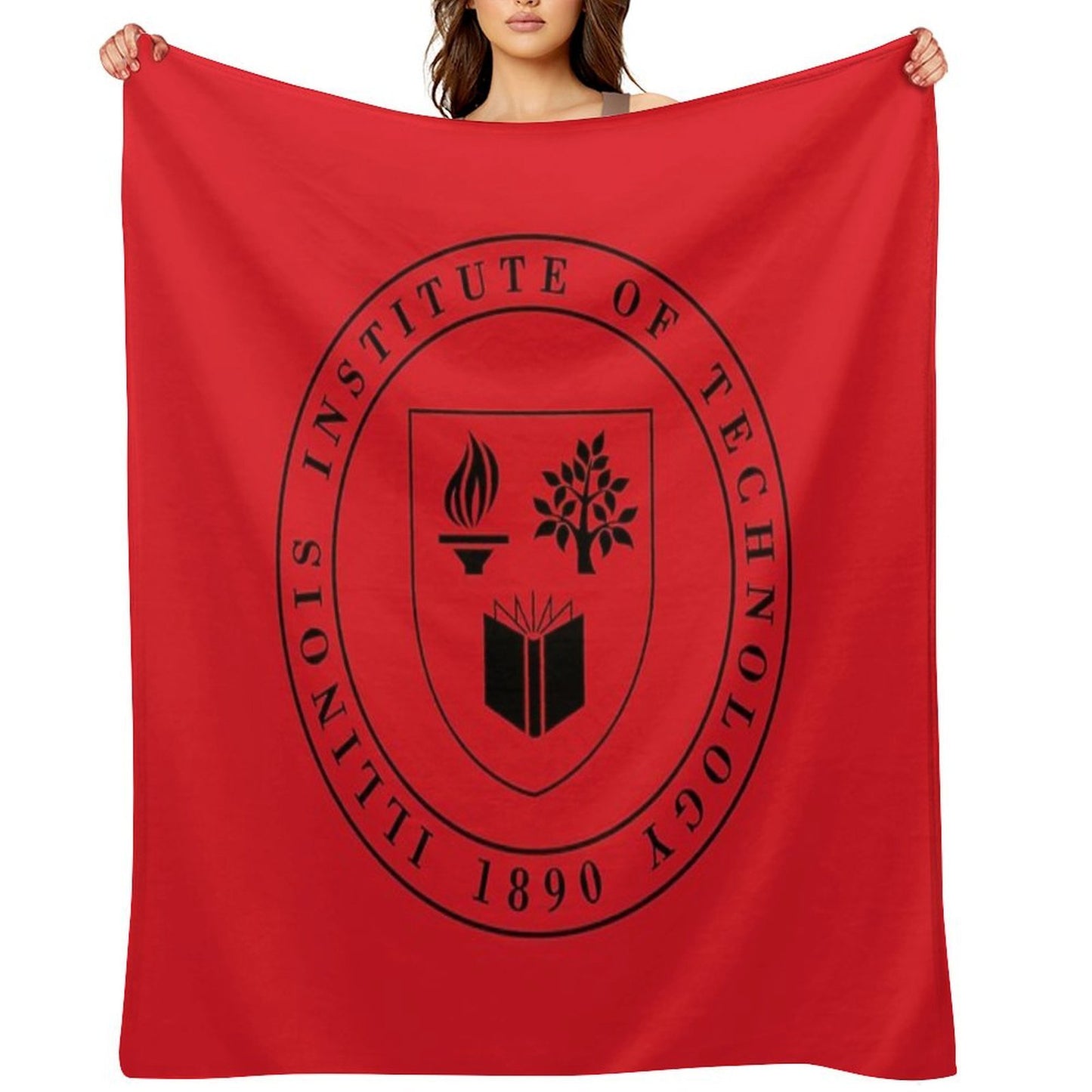 Illinois Institute of Technology College Throw Blanket
