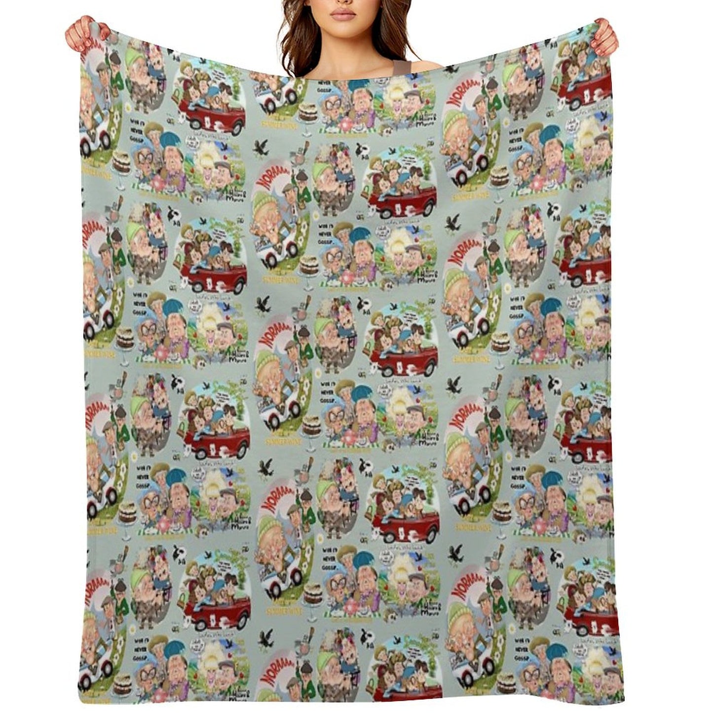 Last of The Summer Wine Mix Throw Blanket