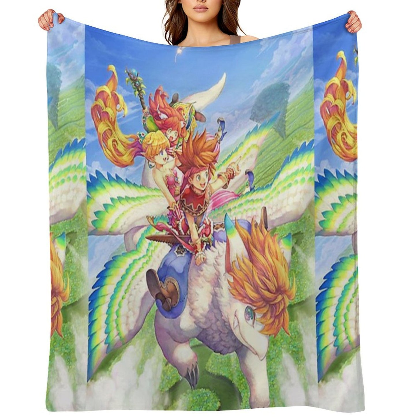 Fly Mana Throw Blanket