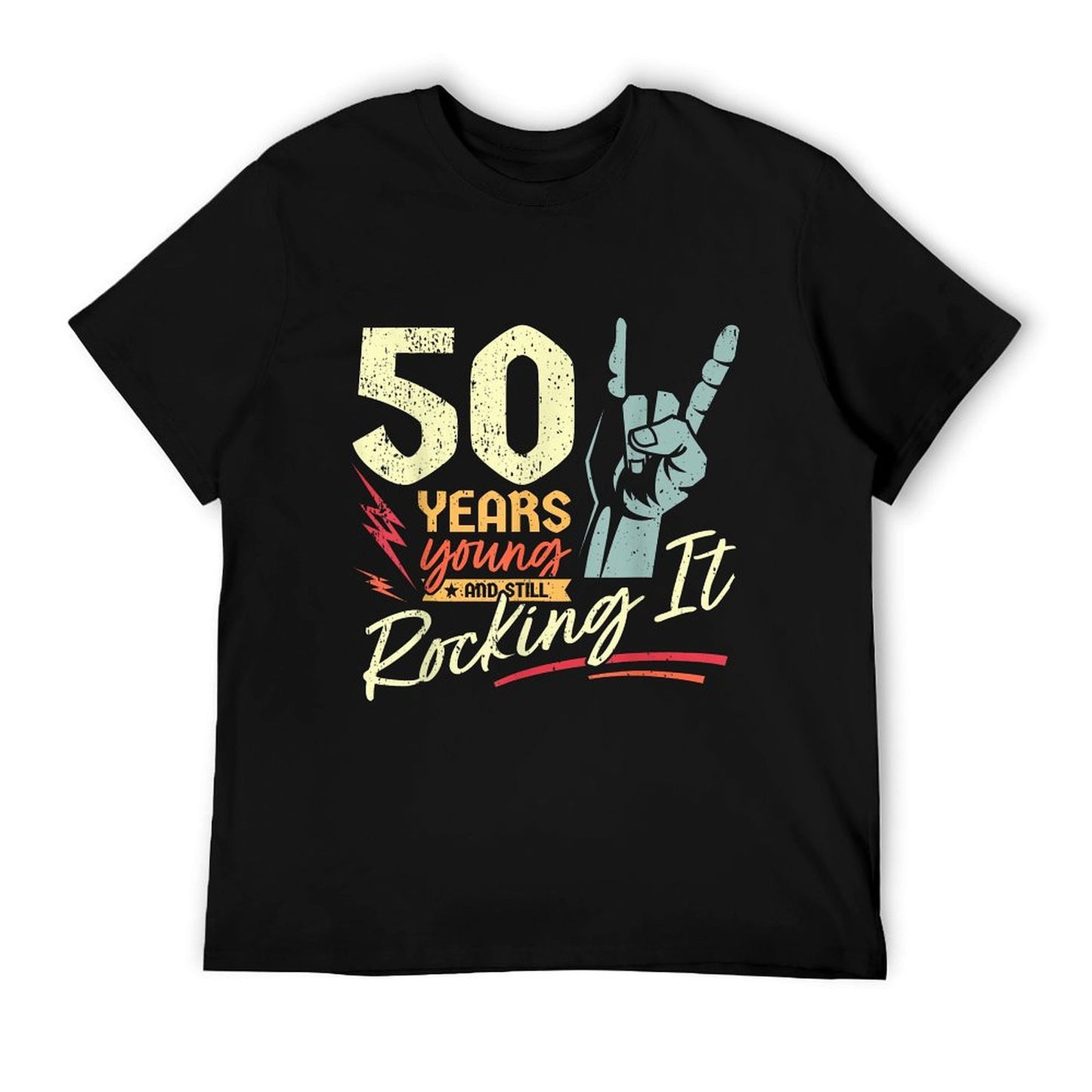 50th Birthday Funny Rock'n'Roll Birthday 50 Years T-Shirt