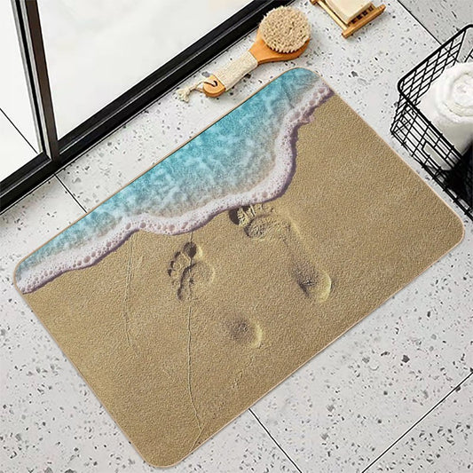 Beach Feet Bath Mat