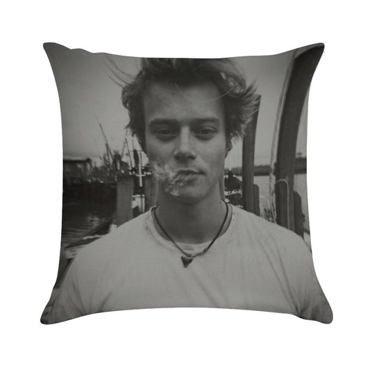 JJ Rudy Pankow Outer Banks Netflix Soft Home Decor Throw Pillow