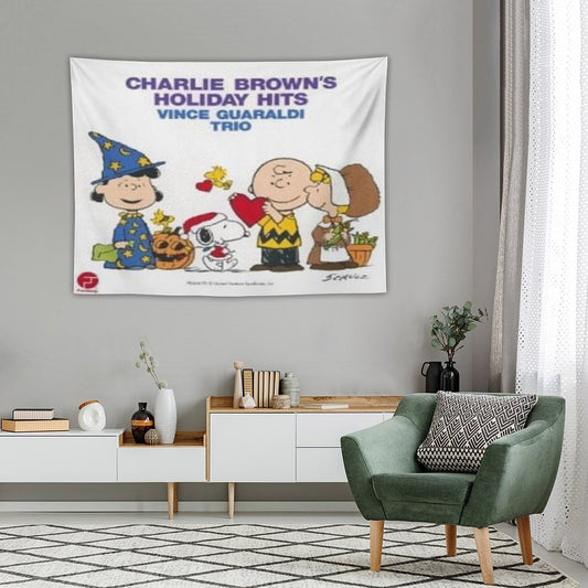 Charlie Brown’s Holiday Hits Tapestry