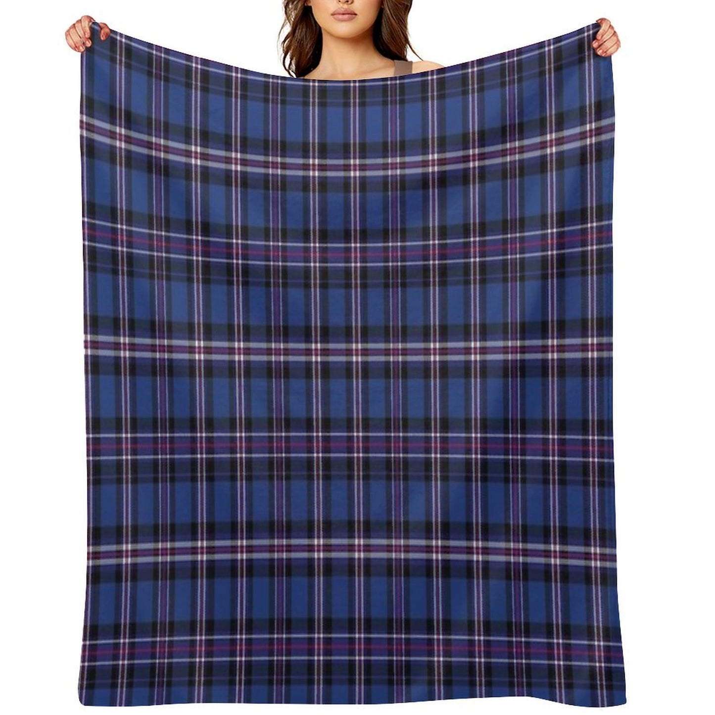 Gers Tartan Throw Blanket