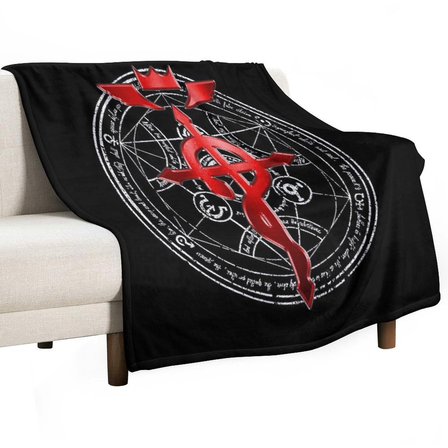 Fullmetal Alchemist Transmutation Symbol Throw Blanket
