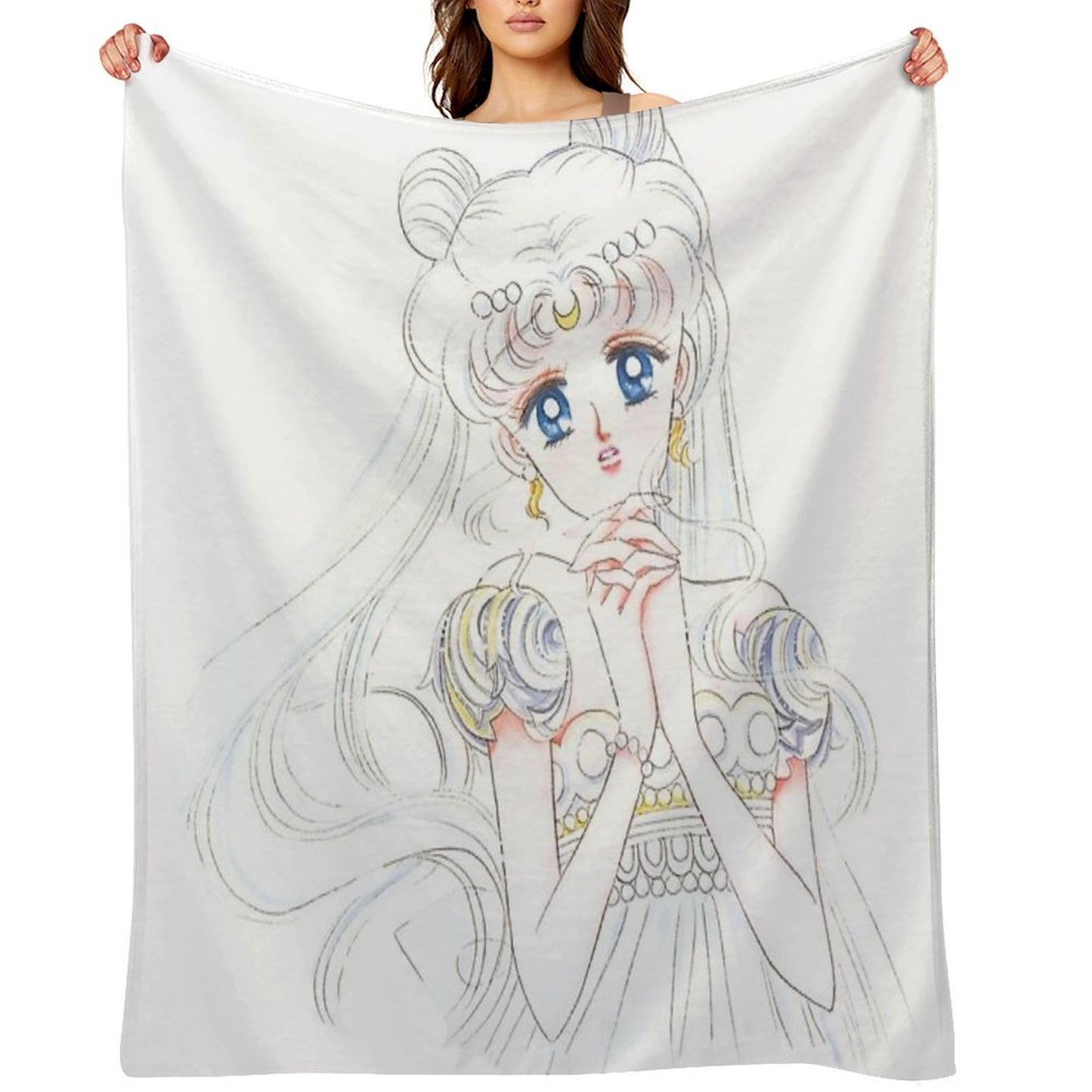 Princess Serenity Throw Blanket