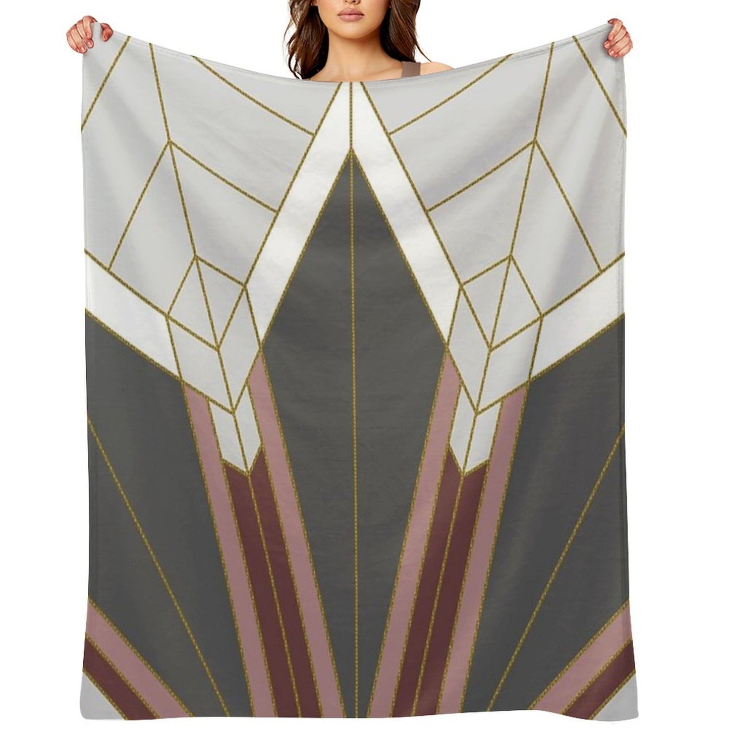 ART DECO G1 Throw Blanket