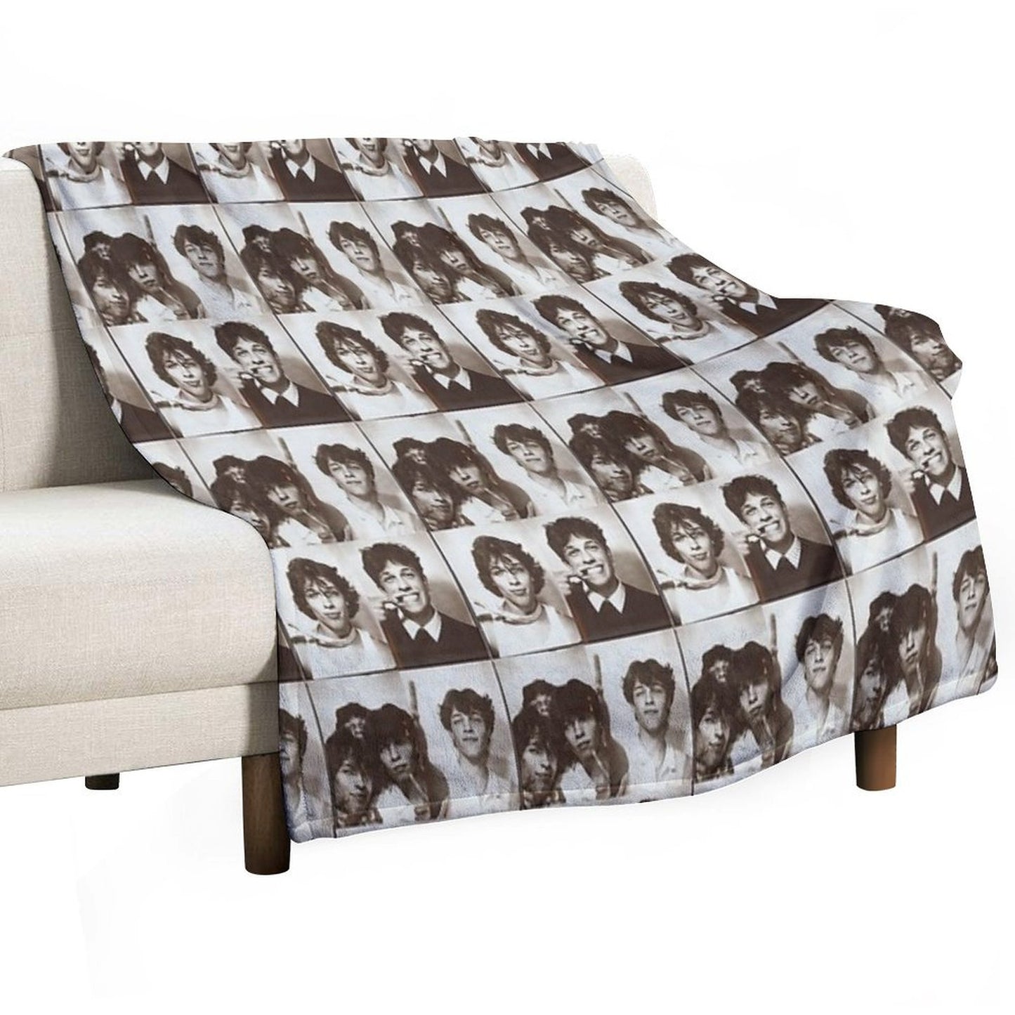 Sturniolo Triplets Photo Booth Throw Blanket