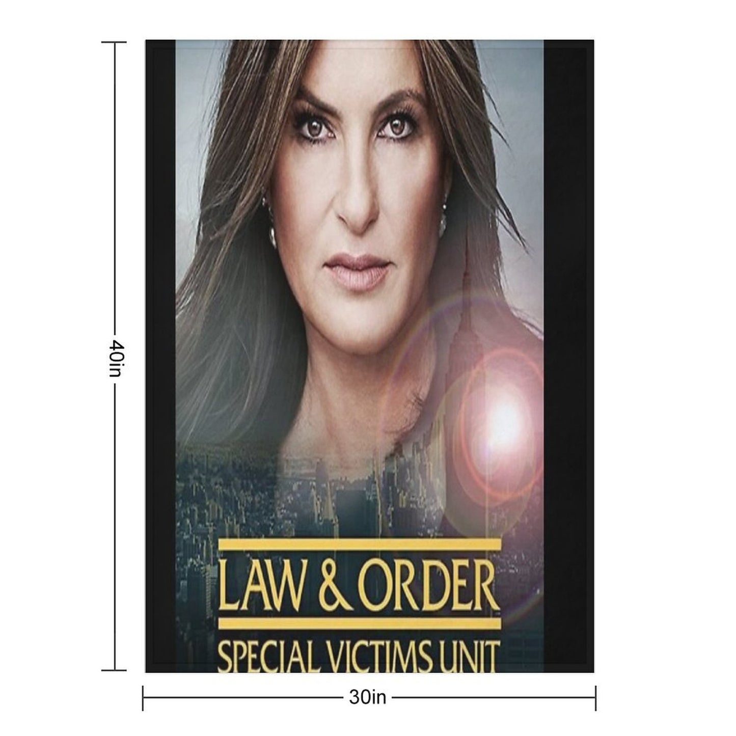 Law & Order SVU Throw Blanket