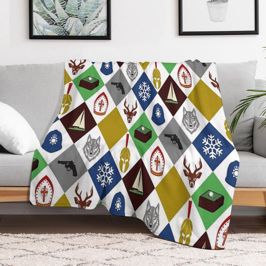 The Box of Delights Throw Blanket