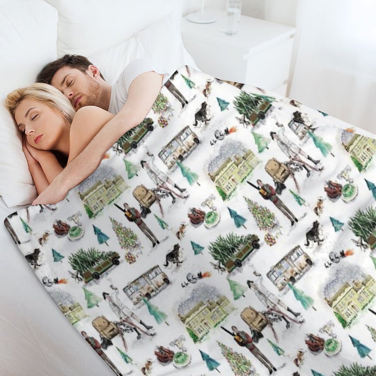 Lampoons Christmas Throw Blanket