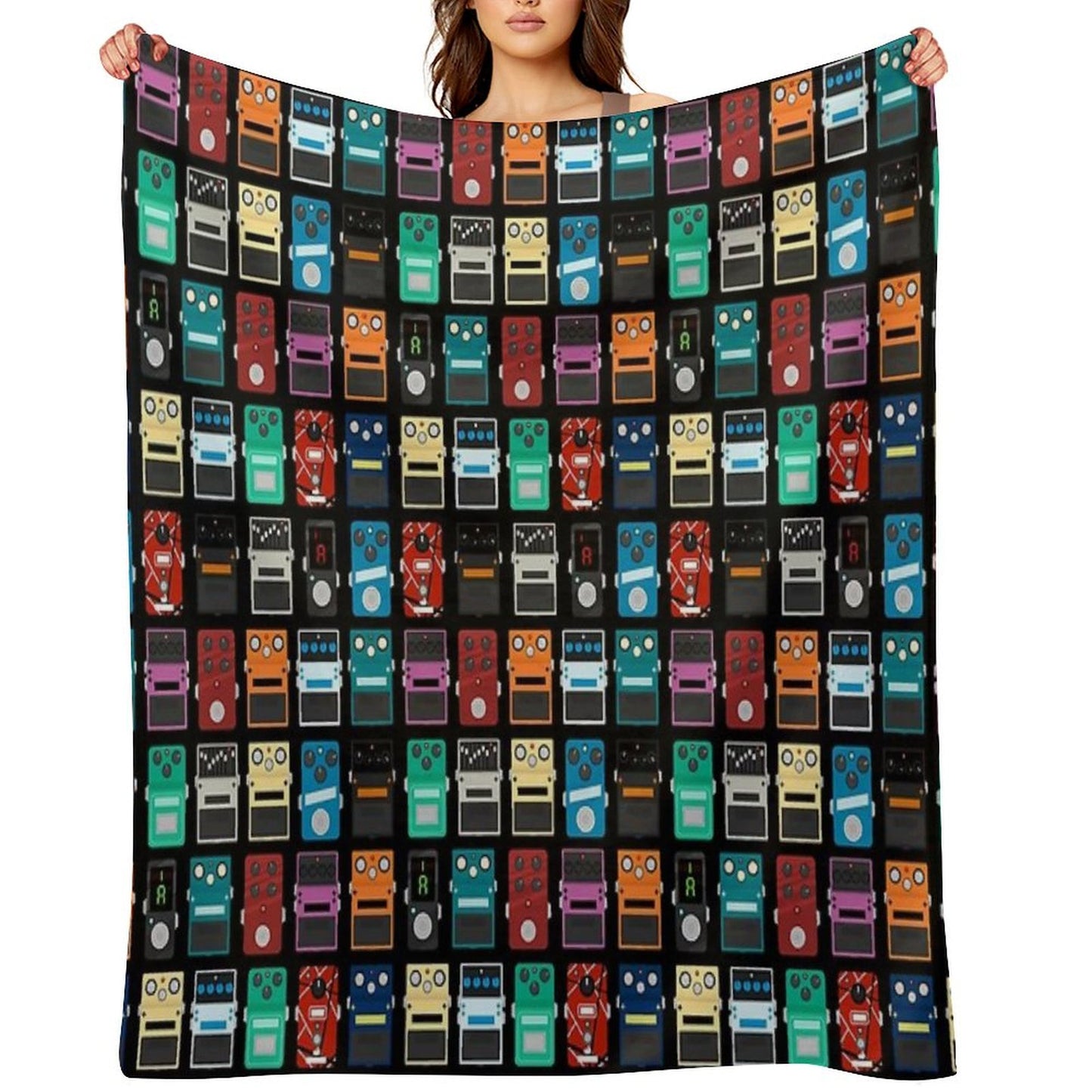 Pedal Board Throw Blanket