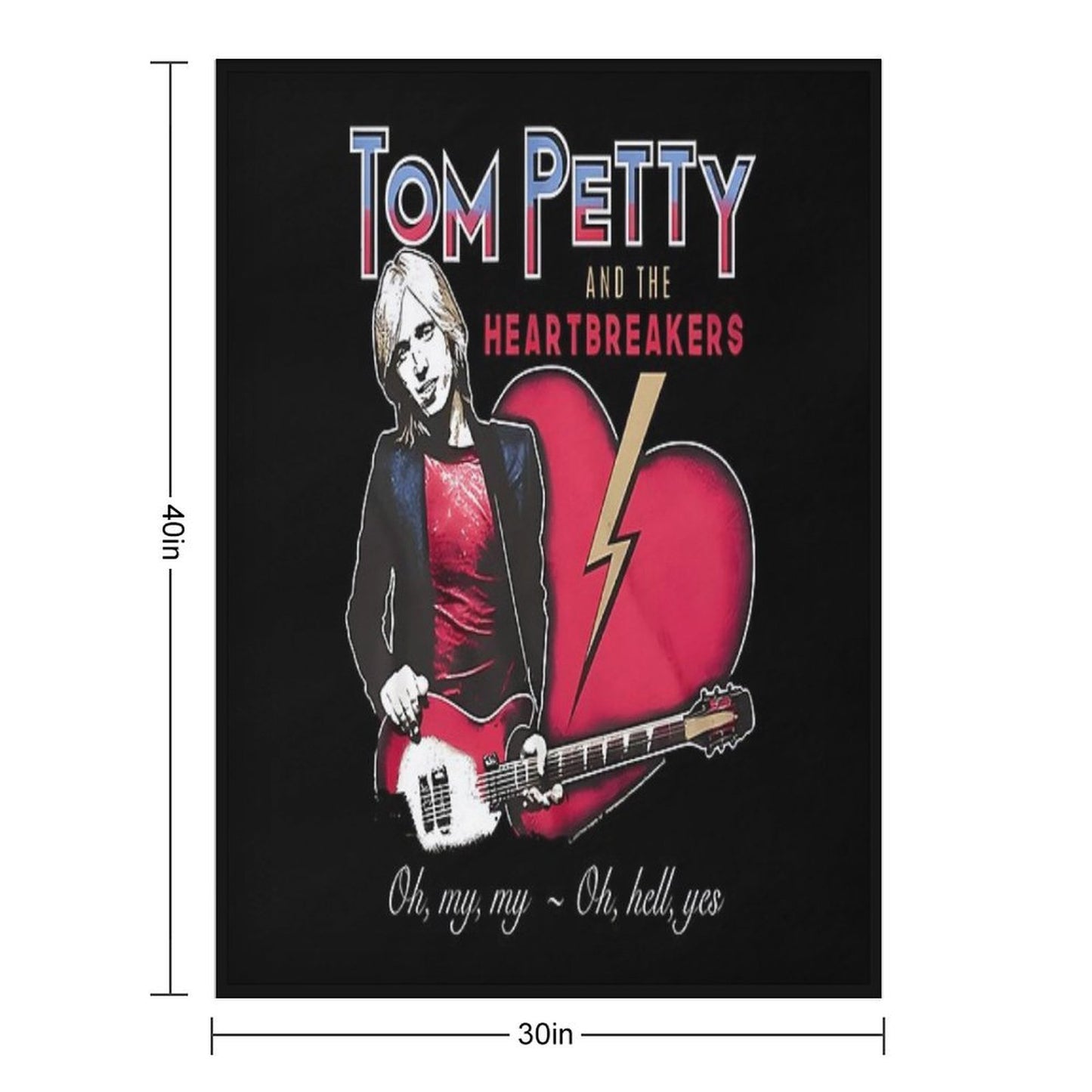 Inspired By --- (Tom And Petty Boys) --- Like A God Throw Blanket