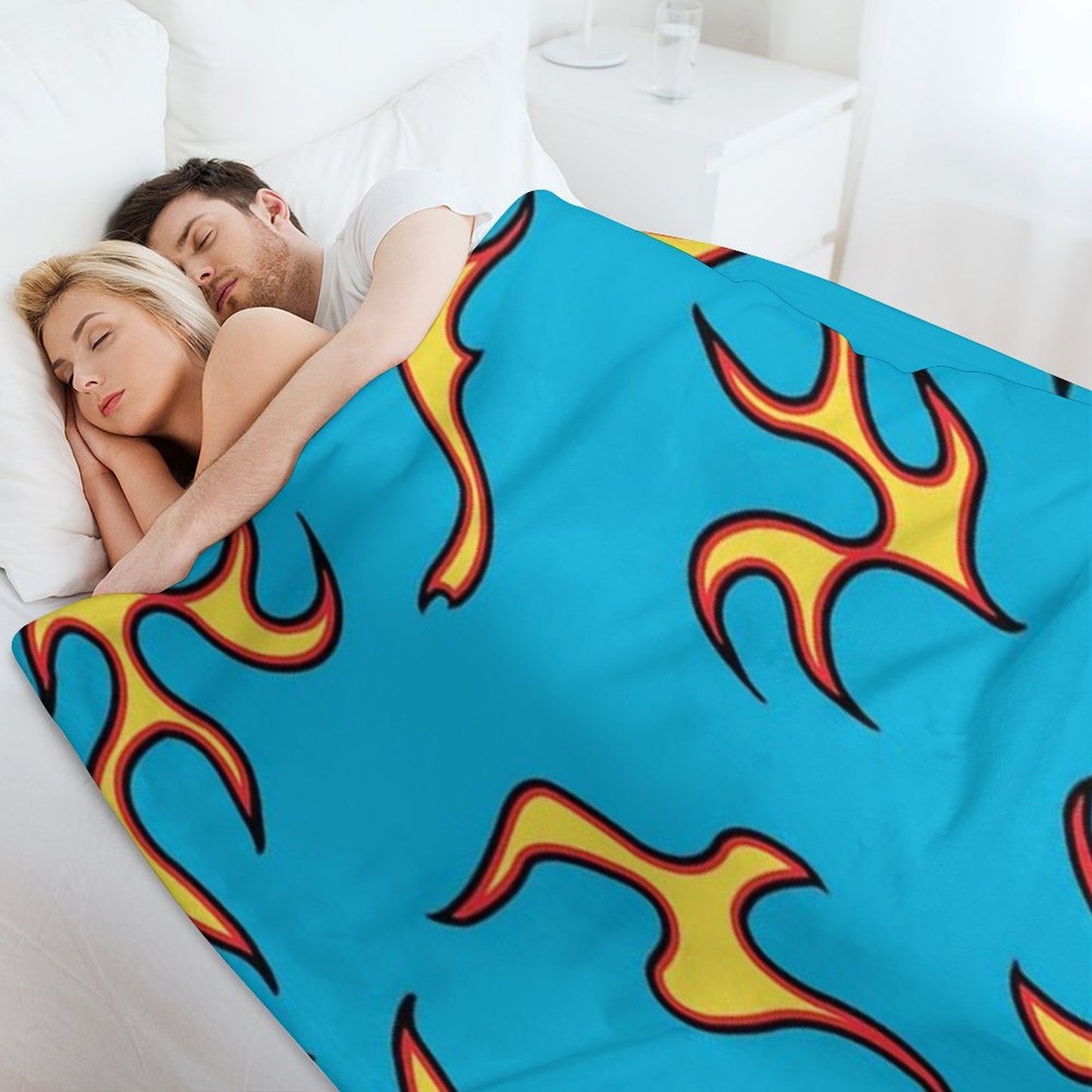 GOLFWANG Flames Throw Blanket