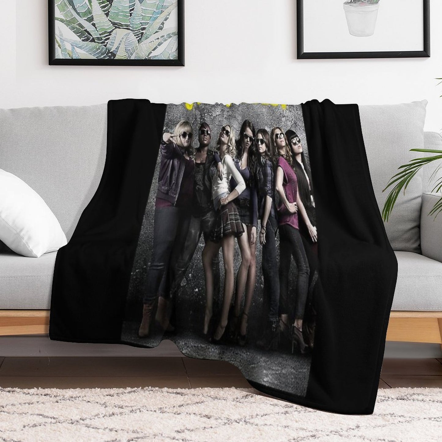 Pitch Perfect Film Comedy Throw Blanket