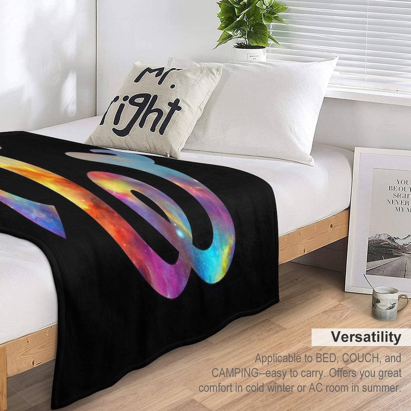 Twice Nebula Throw Blanket