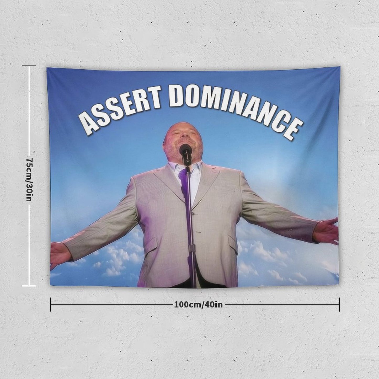 Superior Betram Assert Dominance Tapestry