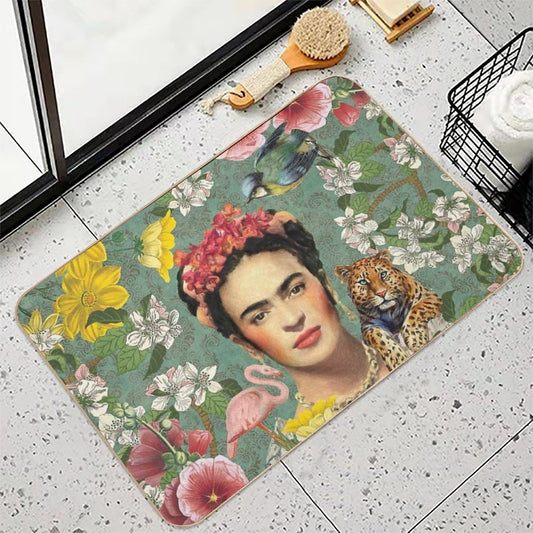 Frida Kahlo Bath Mat