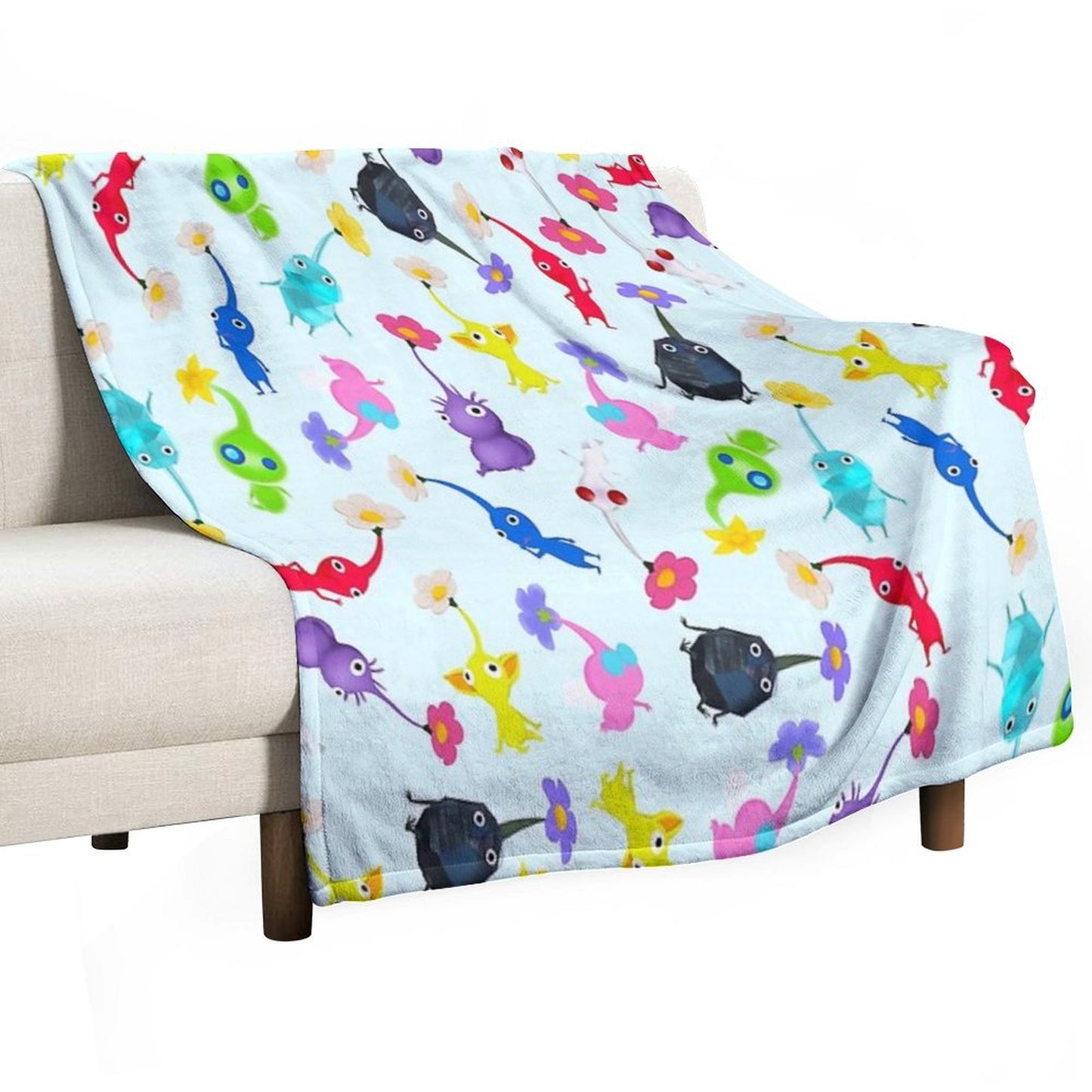 ALL Pikmin Throw Blanket