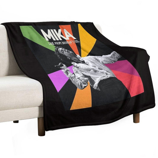 Mika Live from Brooklyn Steel Throw Blanket