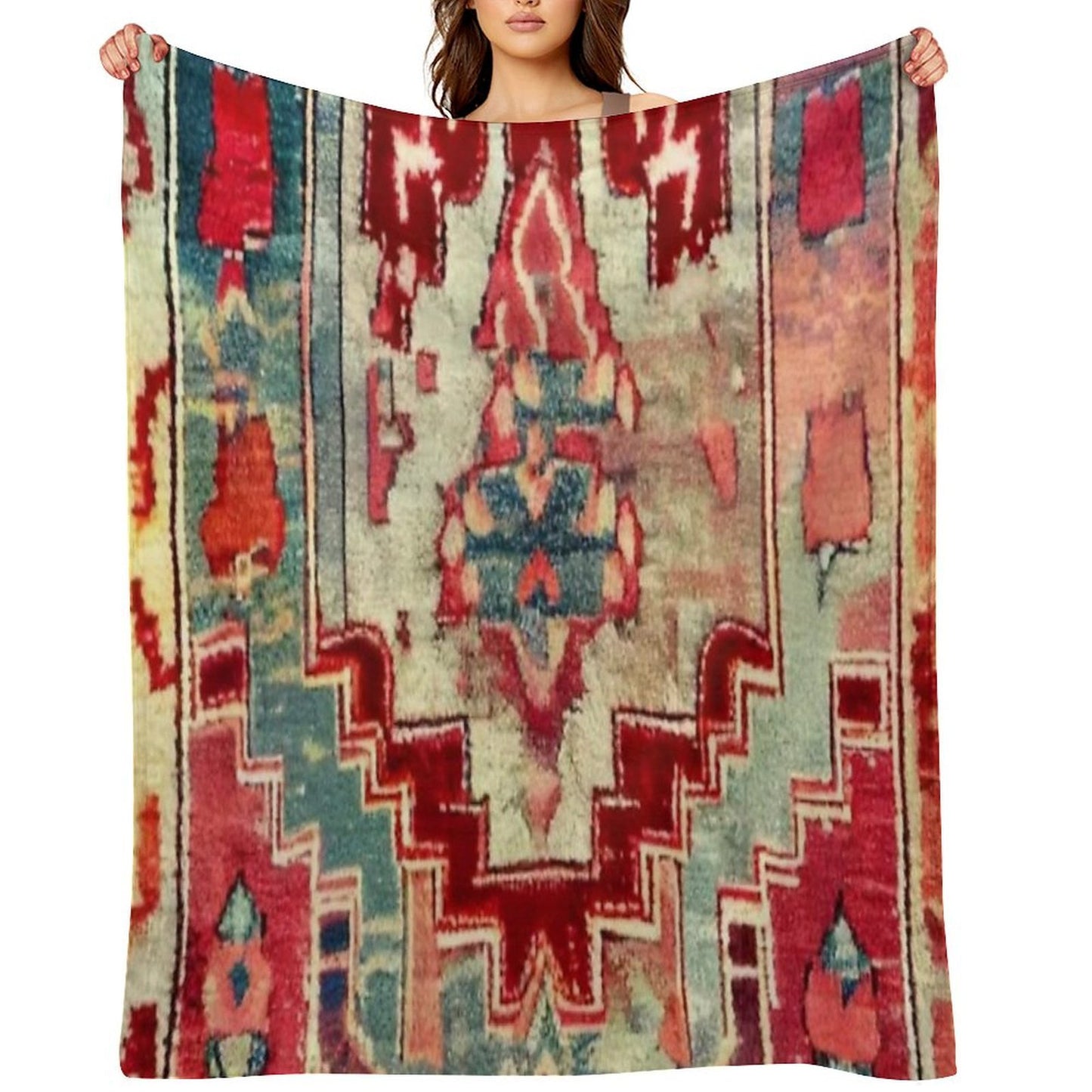 Bohemian Wanderlust Throw Blanket