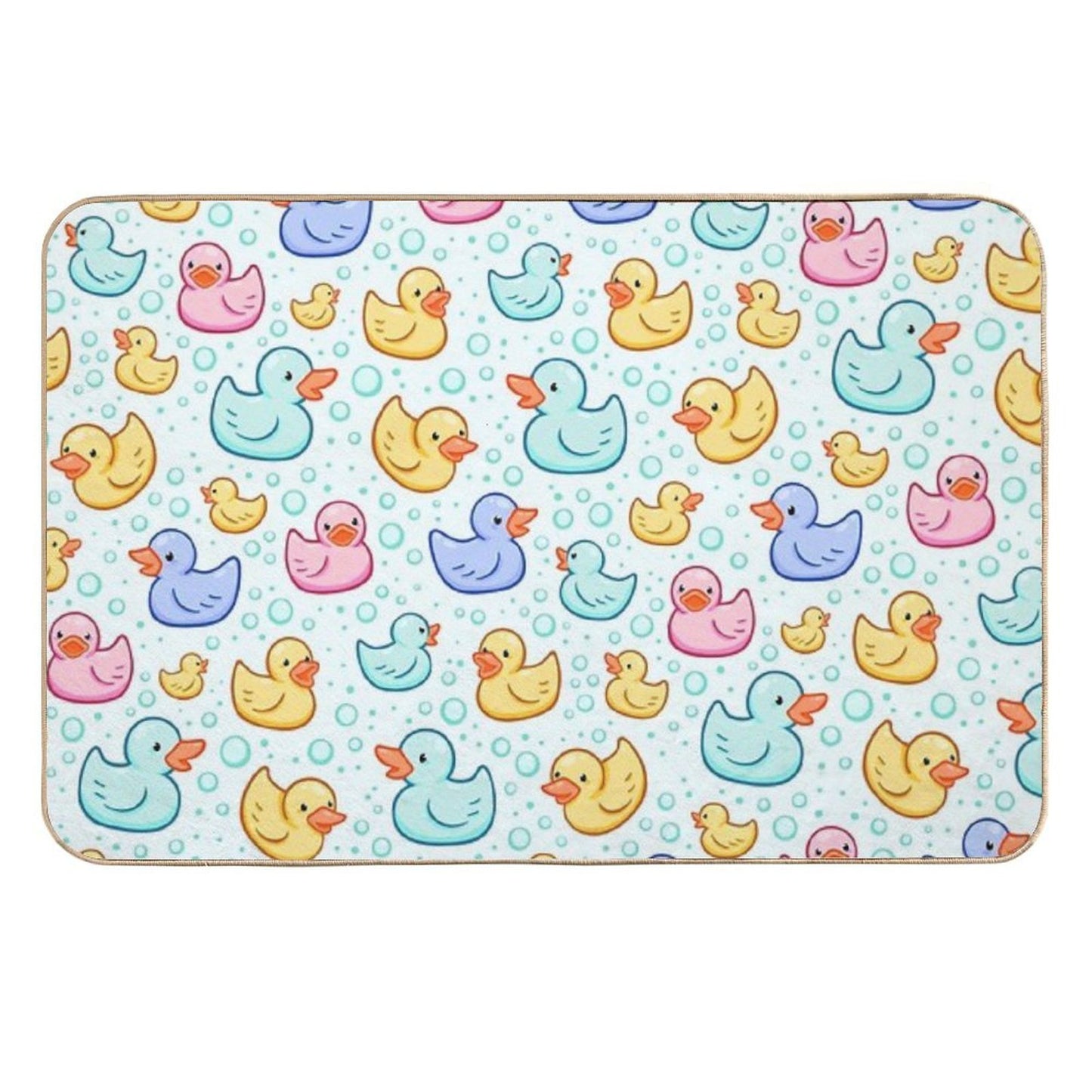 Rubber Duckie Dirt-Trapping Bath Mat