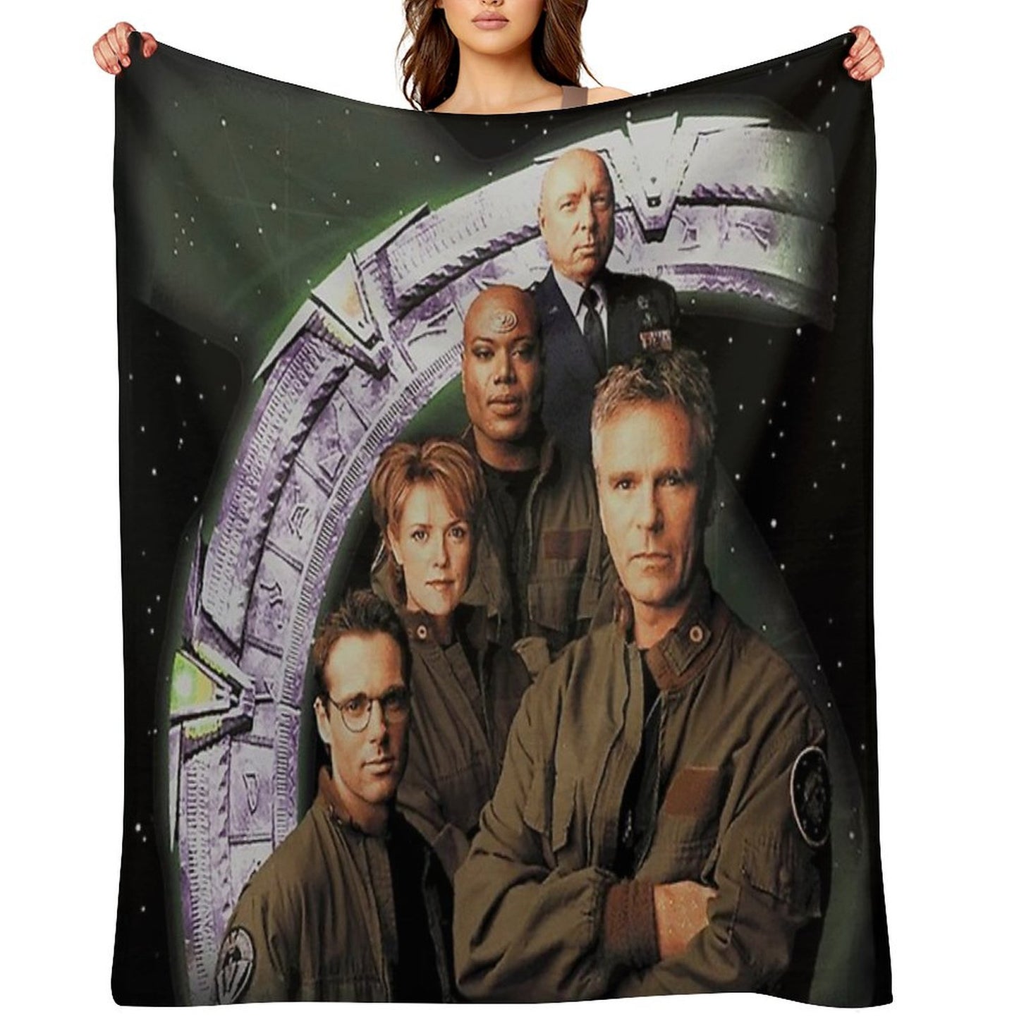 Stargate SG1 Throw Blanket