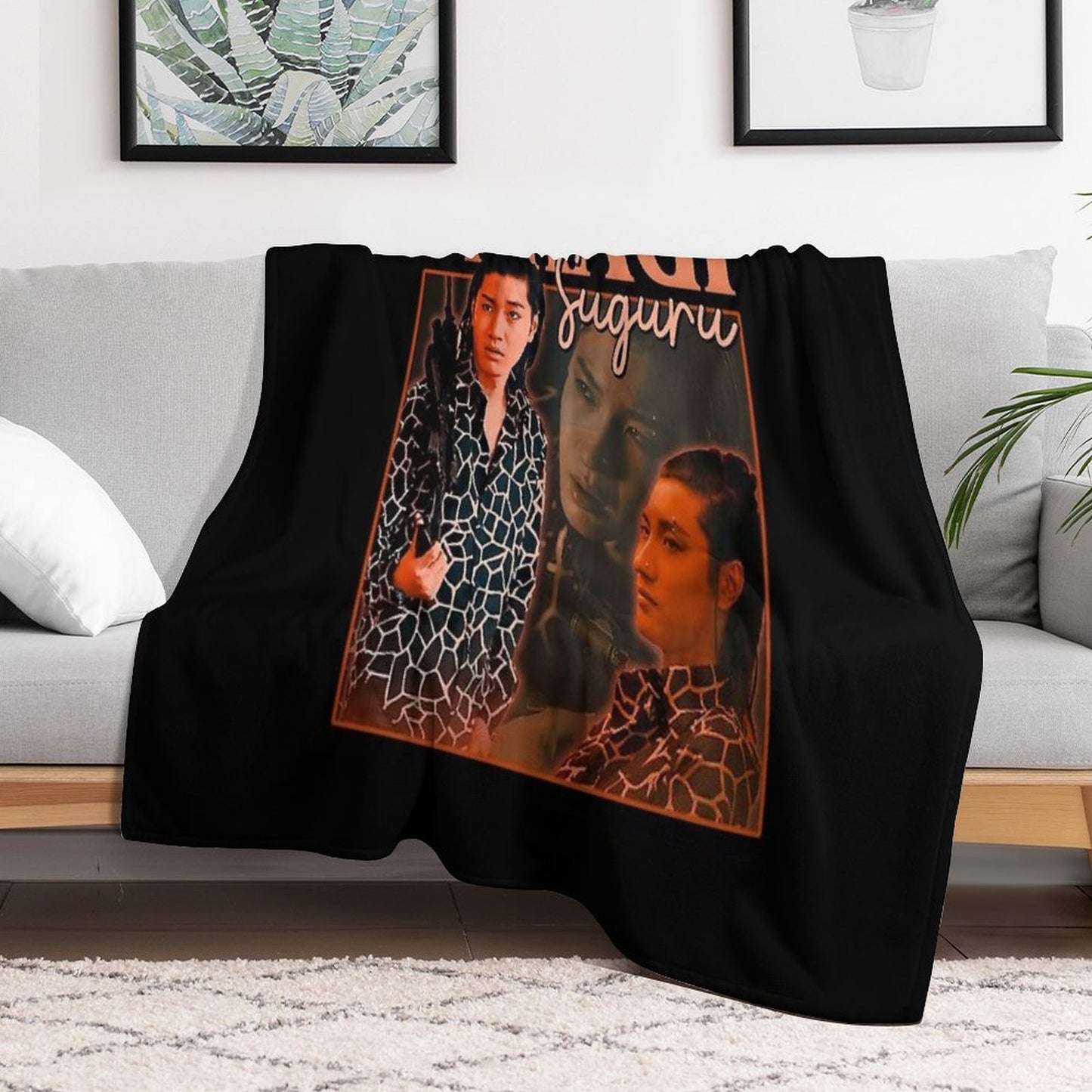 Niragi Alice In Borderland Throw Blanket