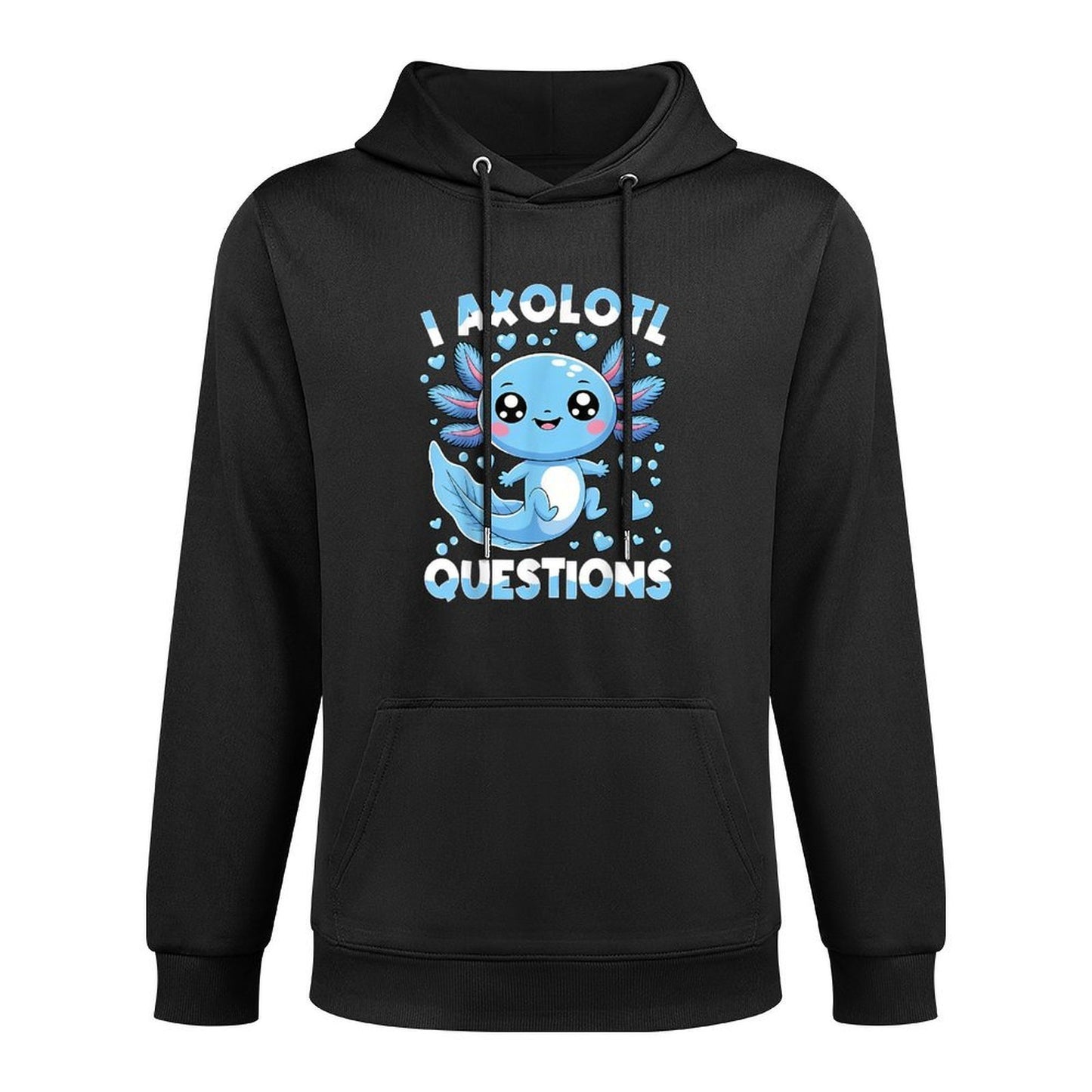 I Axolotl Questions Kids Axolotl Christmas Colorfast Hoodie