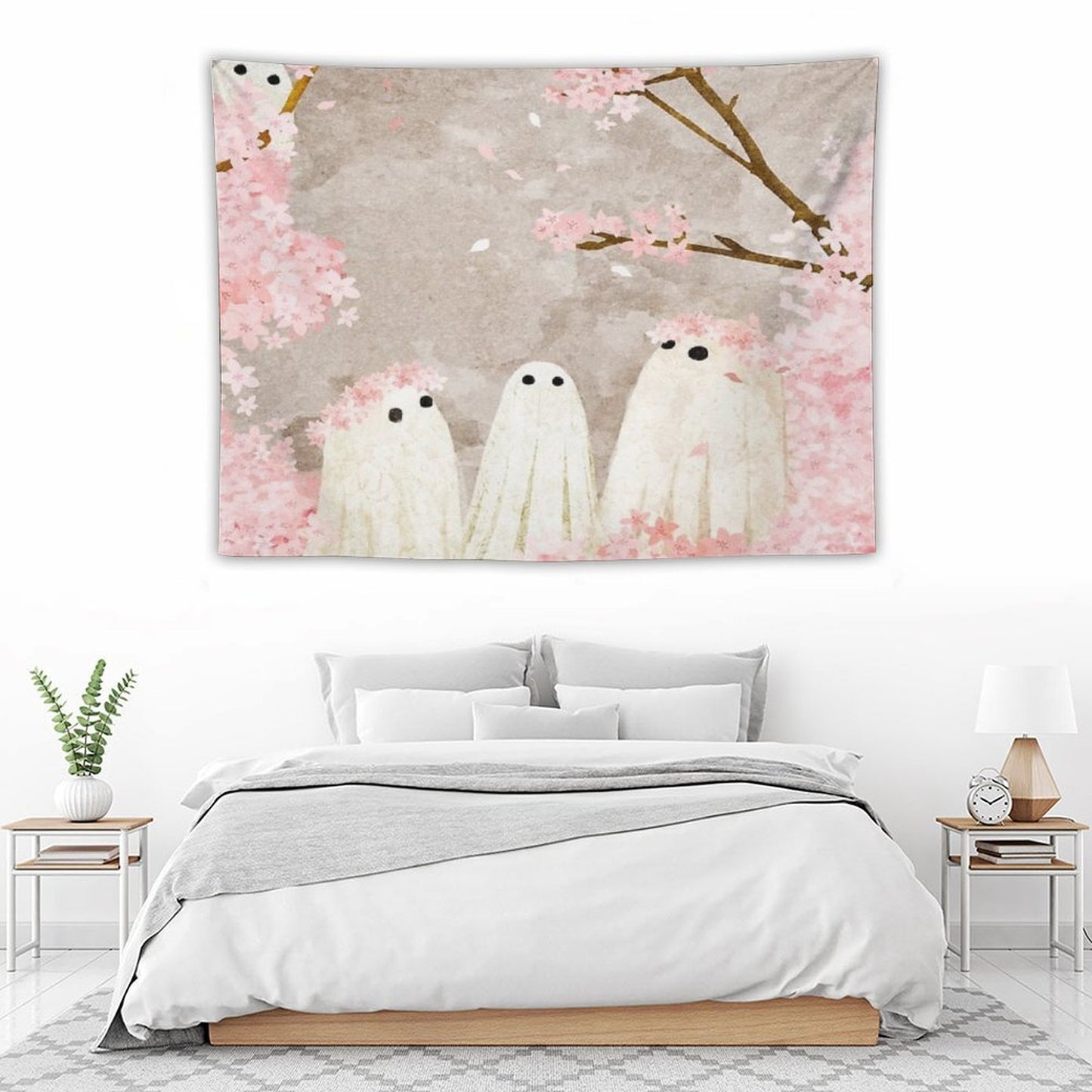 Cherry Blossom Party Tapestry